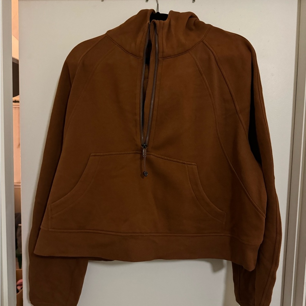 Lululemon Scuba oversized half-zip hoodie, size XL/XXL. Worn a few times